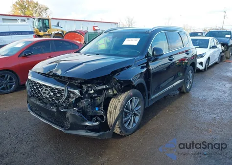2020 Hyundai Santa Fe Limited from USA, damaged, VIN 5NMS5CAD8LH302749